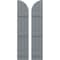 Ekena Millwork Americraft 3-Board (3 Batten) Wood Joined Board-n-Batten Shutters w/ Arch Top, ARW401BQ311X77CHH, PR ARW401BQ311X77CHH - alternate 1
